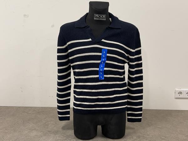 3x Weatherproof Vintage trui maat L gestreept navy