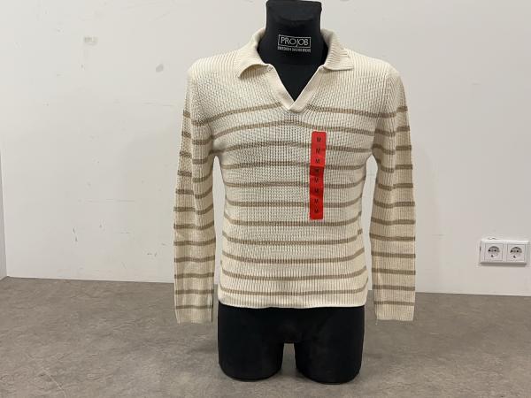 5x Weatherproof Vintage trui maat M gestreept ivory