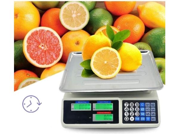 iBello Digitale Weegschaal tot 40kg Prijsweegschaal