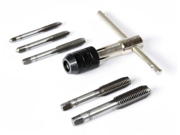 Tapset 6-delig Metrisch met Tapkruk