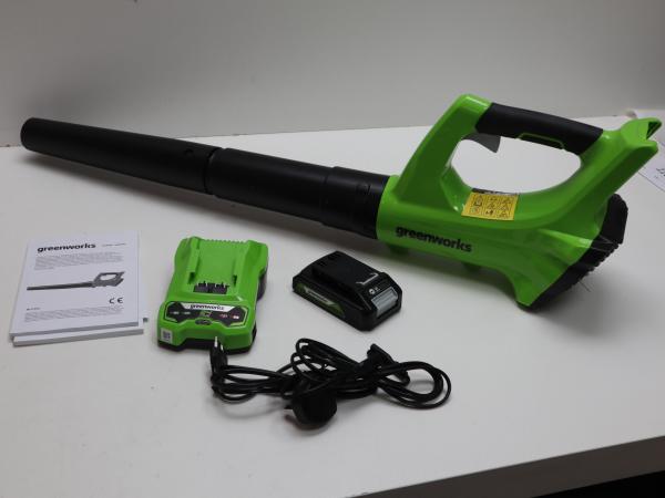 Greenworks 24V Axiale Bladblazer