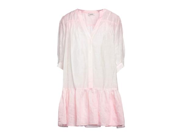 Sandro blouse Jurk maat 24 roze/wit