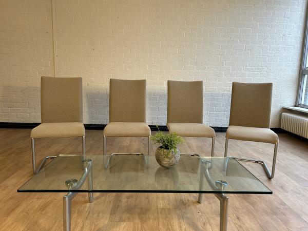 4x Hülsta D2 Eetkamerstoelen