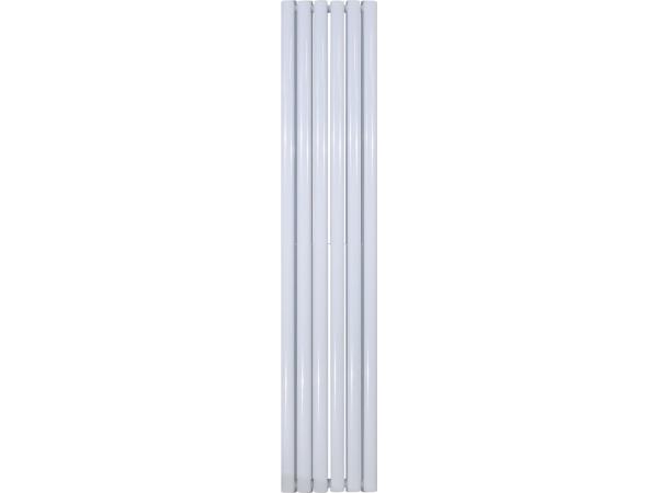  Designradiator ovaal 1800x354mm 1230 Watt wit