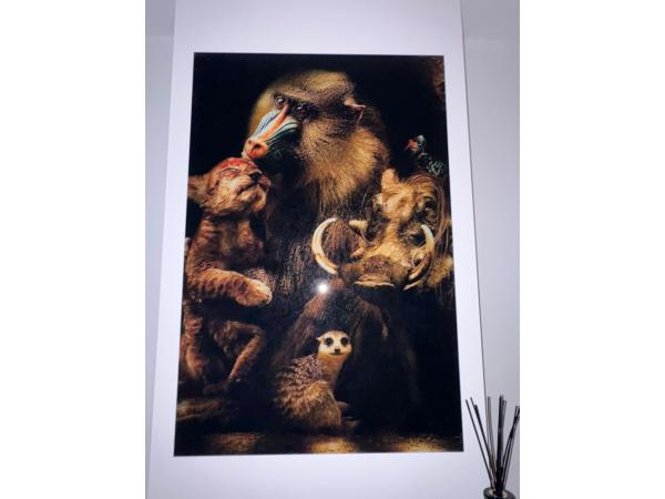 schilderij lion king 