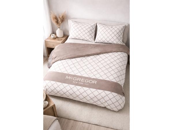 McGregor dekbedovertrek – 140×200/220 cm – Beige