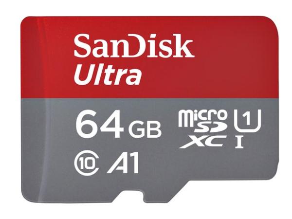 SanDisk Ultra - MicroSDXC - 64 GB - 140 MB/s