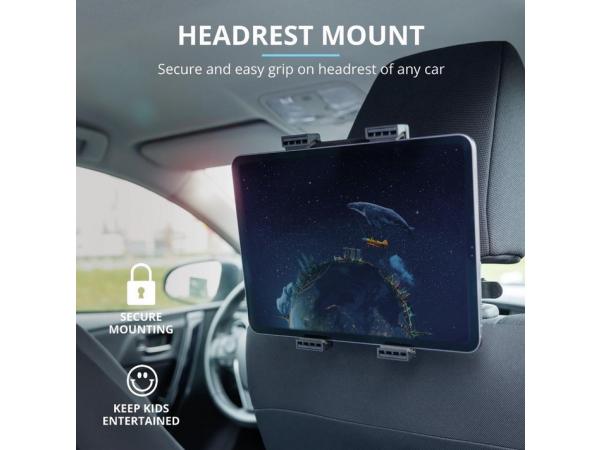 Trust Thano - Telefoonhouder - Auto hoofdsteun - iPad/Tablet