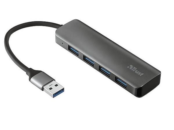 TRUST Halyx 4-port USB-hub (Type-A)