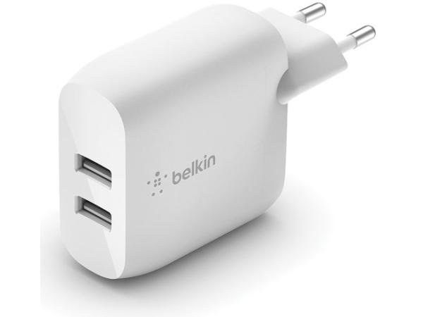 Belkin Boost Charge Dual USB-A -  - Snellader 
