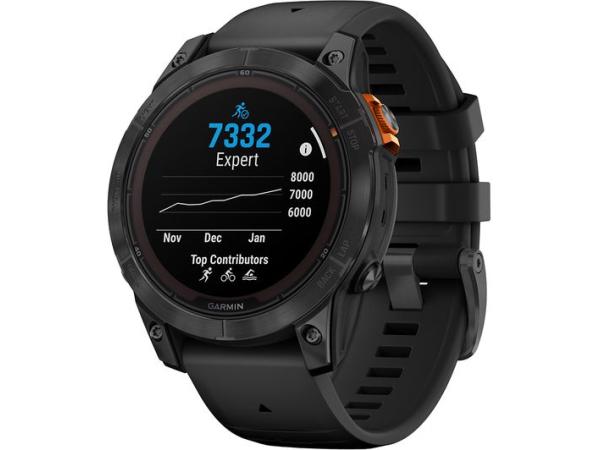 GARMIN Fenix 7 Pro Solar Smart Watch - Black, 47 mm