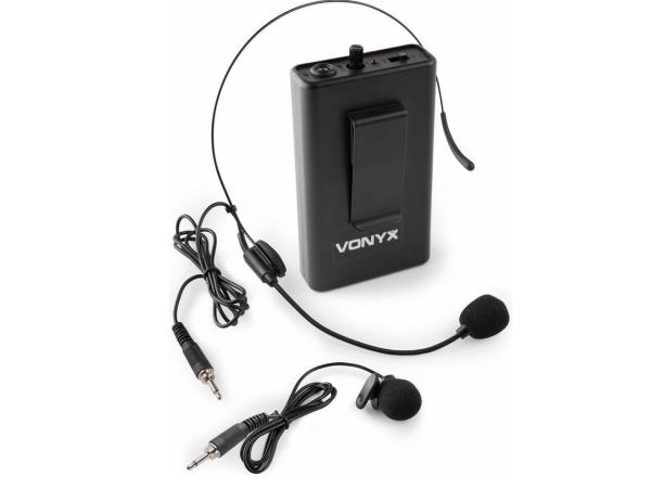 Vonyx BP10 bodypack met headset voor Vonyx UHF systemen