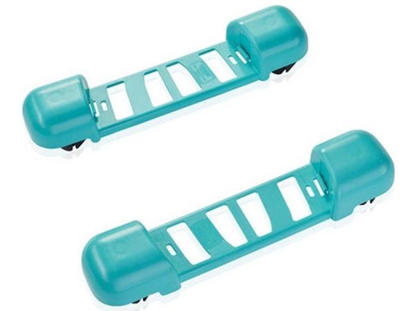 2x Leifheit Clean Twist Ergo Rolwielen Turkis