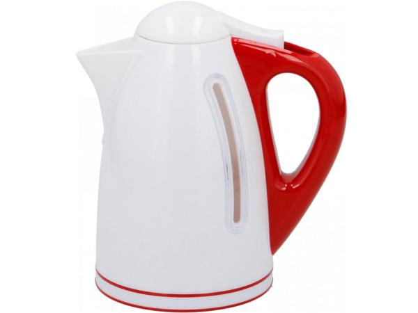 Eddy Toys Waterkoker Rood/wit 15 Cm