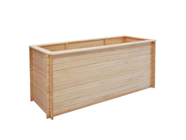 2x Vida XL grenen bloembak 200x50x90cm