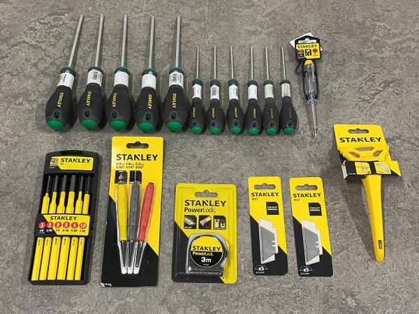 Stanley handgereedschap 18-delige set