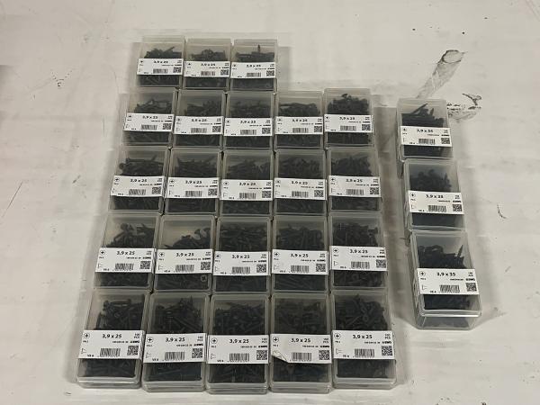 SWG snelbouwschroef ø3,9mm set 26-delig 100-packs