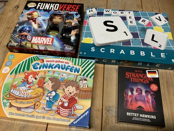 Partij spellen nieuw