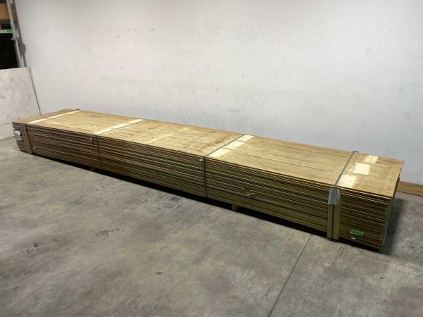 50x Vuren plank geschaafd 540x14,5x2cm