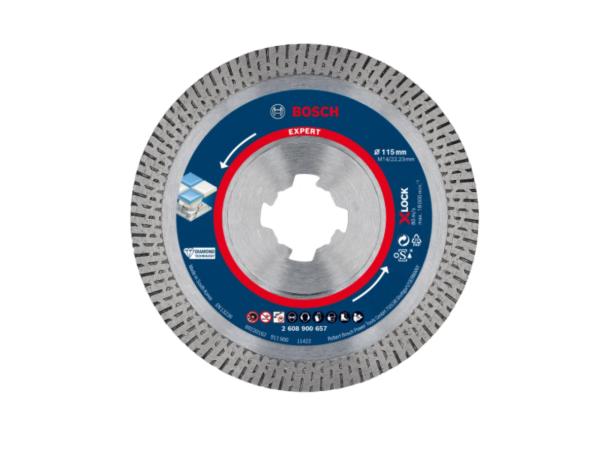 4x Bosch Expert diamantschijf ø115mm X-lock Hard Ceramic