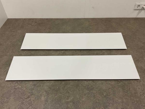 Royal Plaza frontenset greeploos 100x22cm Merlot glans wit