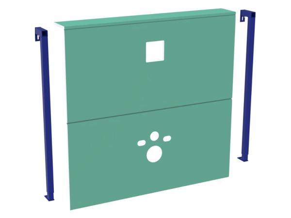 Wisa XS afbouwpakket hoog 118cm incl 2 zijprofielen