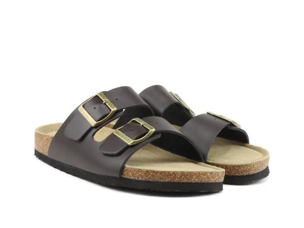 2x Heritage63 sandalen Pajar maat 37 bruin