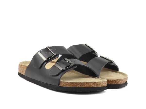 2x Heritage63 sandalen Pajar maat 37 zwart