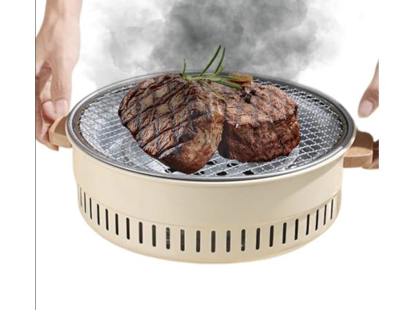 Camping grill draagbaar 3-in-1 functie