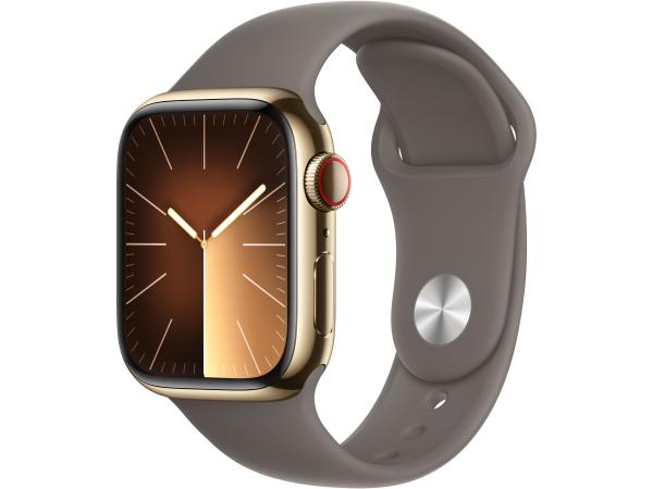 Apple Refurbished Watch Series 9 45mm Gold Cellular