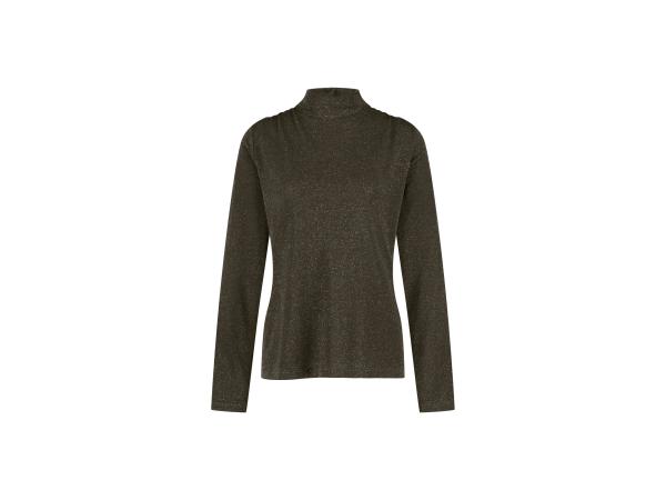 Studio Anneloes  Miki glitter top maat S Army groen