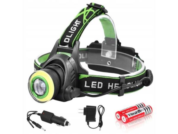 Hoofdledlamp Oplaadbaar 1000 lumen Inclusief Lader