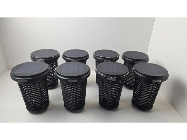 8x Oplaadbare Insectenlamp 5V met zonnepaneel