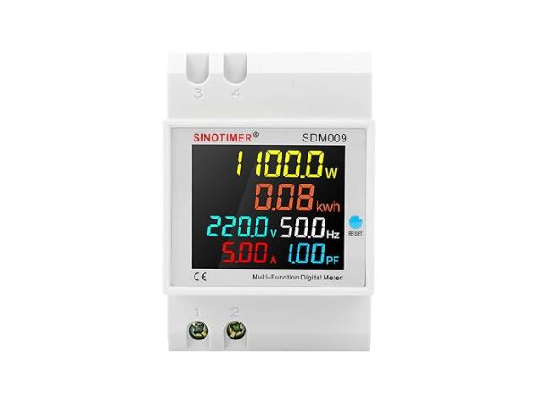 2x Sinotimer Ampèremeter eenfasig