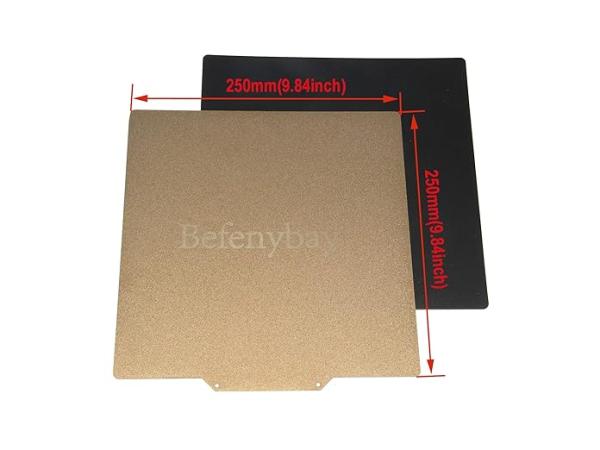 Befenybay PEI-plaat voor 3D-printer (250 x 250 mm)