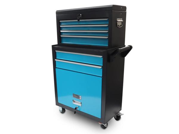  2 in 1 Werkplaatswagen / Gereedschapswagen - Blauw