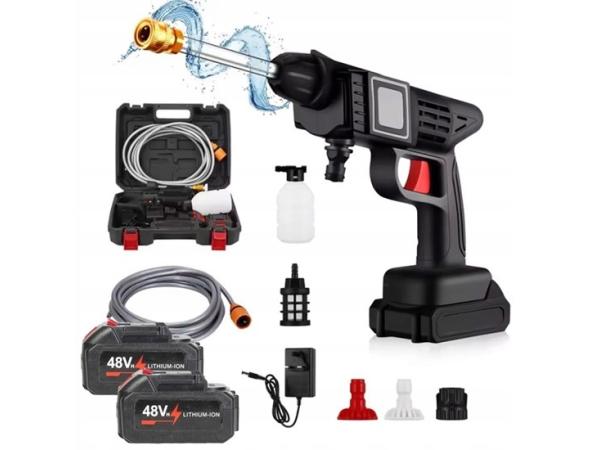 Accu-Hogedrukreiniger - 30 Bar Draadloos - Met 2 x Accu 48V