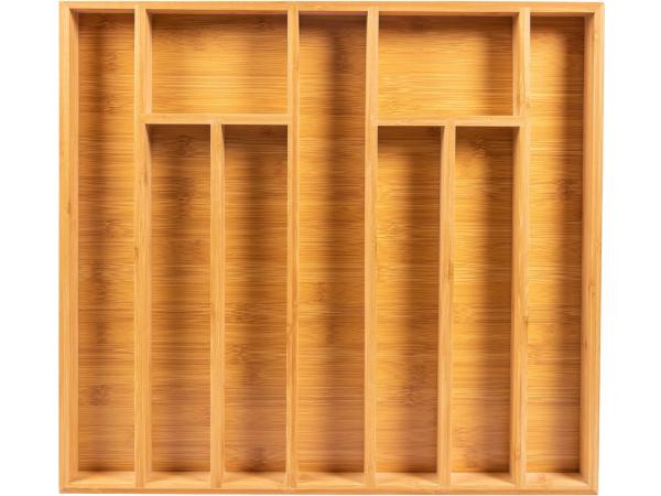 Grote Bestekbak Bamboe 51x47x5cm