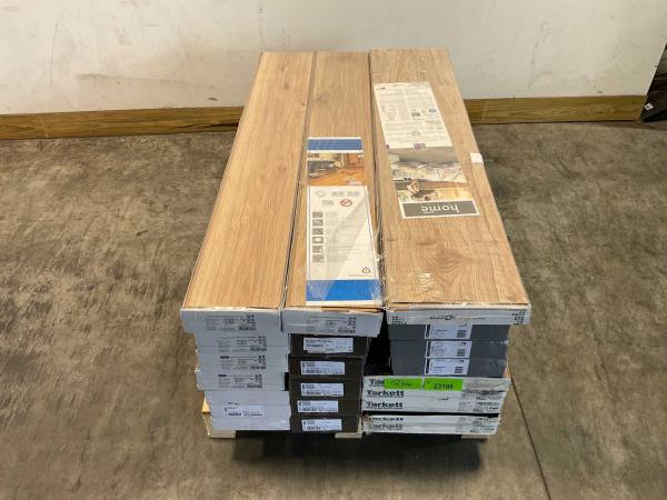 Laminaat – diverse soorten, ca. 48m²