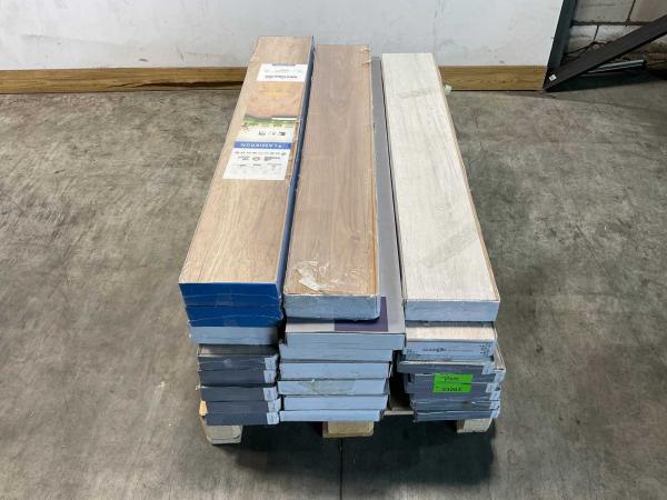 Laminaat – diverse soorten, ca. 51m²