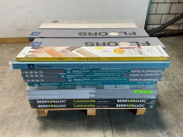 Laminaat – diverse soorten, ca. 100m²