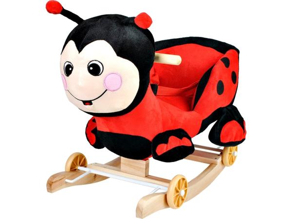 2-in-1 Schommeldier Met Wielen - Babyschommel met Geluid