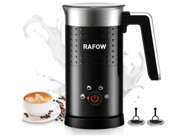 Rafow elektrische 4-in-1 melkopschuimer, 300 ml