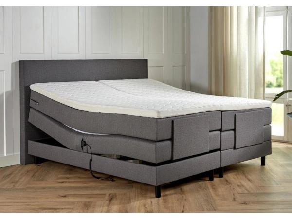 Elektrische Boxspring serie Oss, afmeting 140x200, Antra