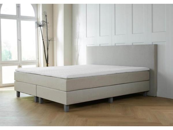 Boxspring Beerzerveld afmeting 140 x 200, Beige
