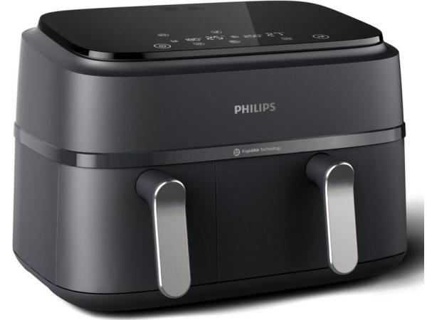 Philips 3000 Series Dual Airfryer - NA351-00 - Dubbele Mand 
