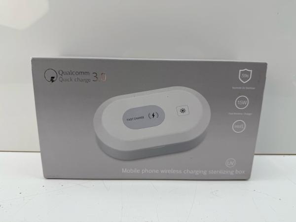 2x Draadloze oplader met UV-sterilisatie