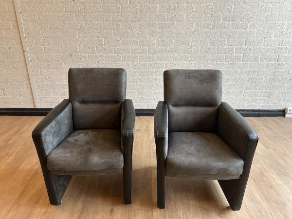 2x Goossens wonen Eetkamerstoelen Madagaskar 