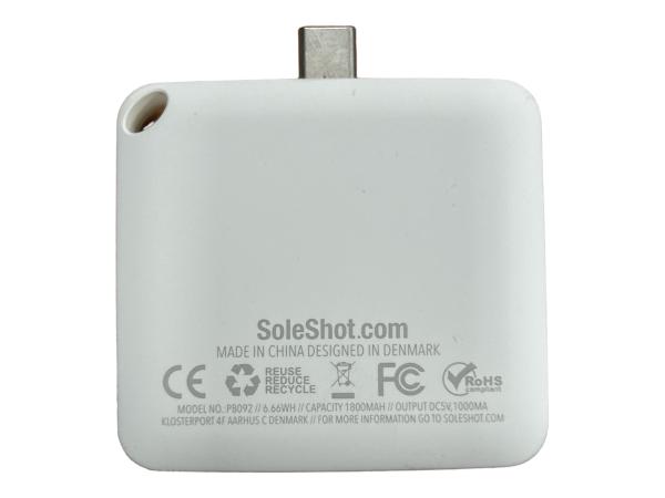 10x SoleShot Pocket Powerbank Iphone 1500mah