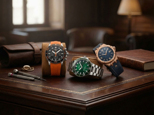 Veiling van exclusieve horloges van o.a. Breitling, Tissot, Oris